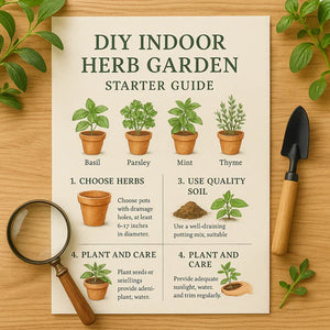 🌱 DIY Indoor Herb Garden Starter Guide